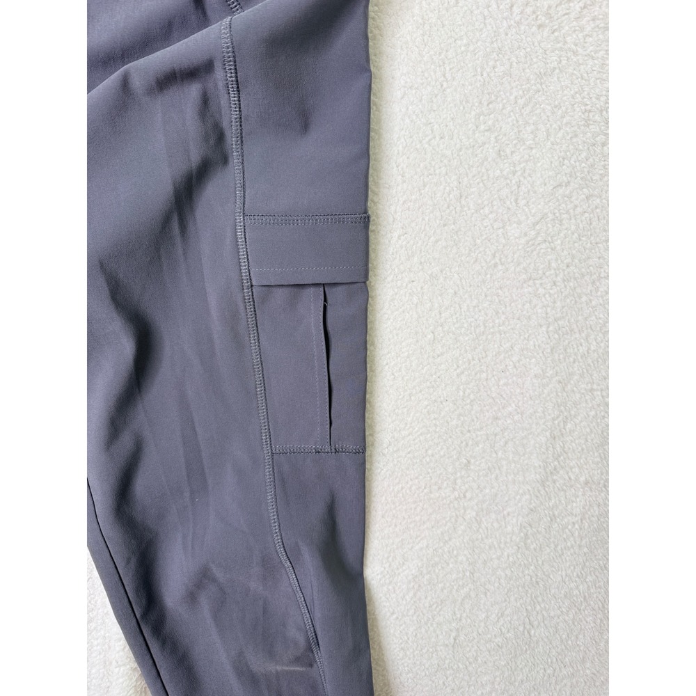 Eddie Bauer Womens Cargo Pant Gray Pull On Utility Hiking Outdoor Work - Picture 5 of 14